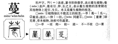 蔓名字意思|「蔓康熙字典笔画」蔓字五行属什么,蔓字起名的寓意含义